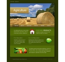 Шаблон сайта - сельское хозяйство №146